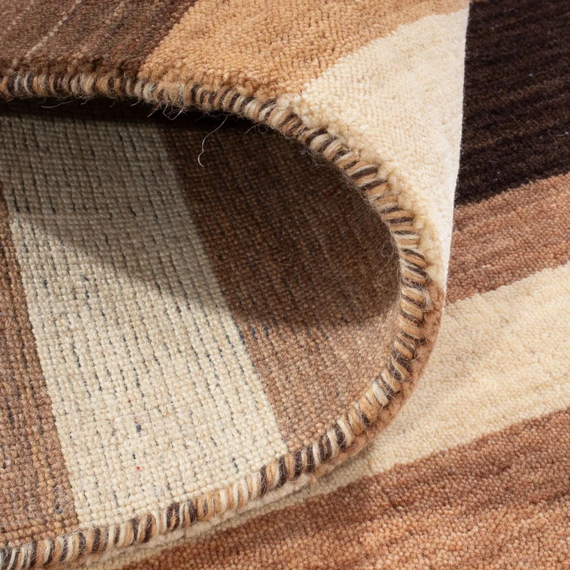 Loribaft Loom Teppich 120x177cm - Wollteppich - mehrfarbig