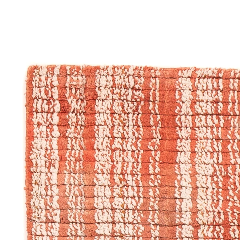 Viskose Teppich 70x222cm - hellrot