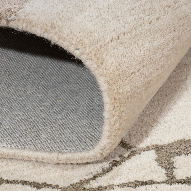 Designer Teppich 152x242cm - beige