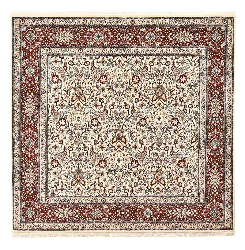 Moud Teppich 201x201cm - Perserteppich - sand