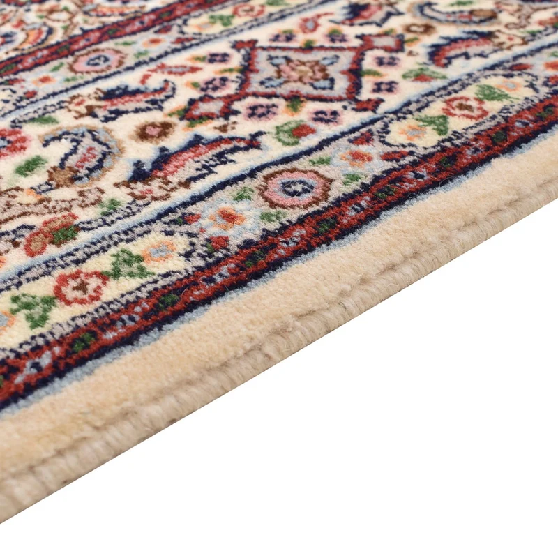 Moud Teppich 99x146cm - Perserteppich - hellbraun