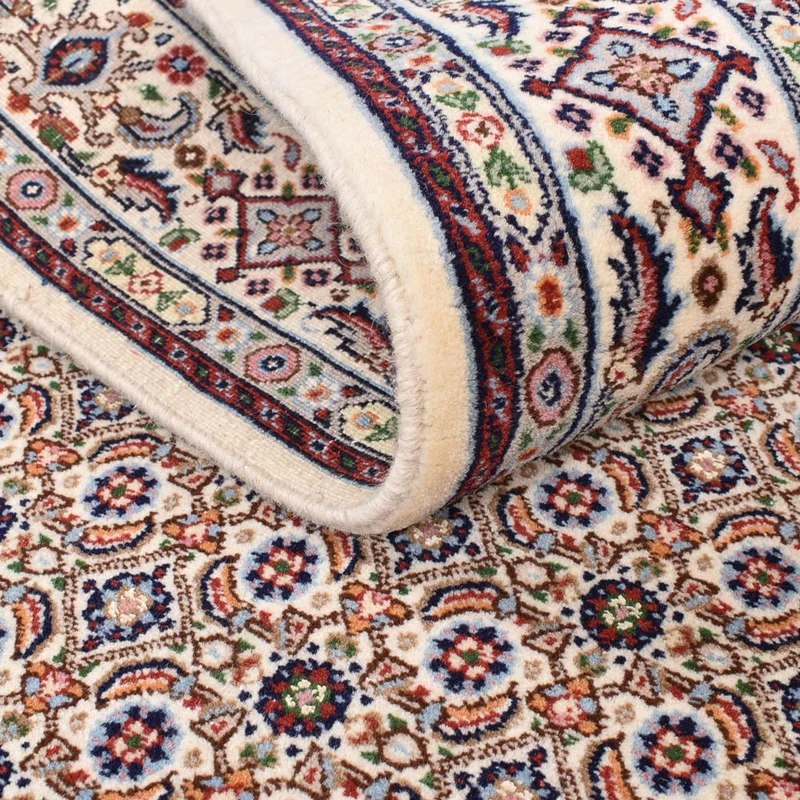 Moud Teppich 99x146cm - Perserteppich - hellbraun