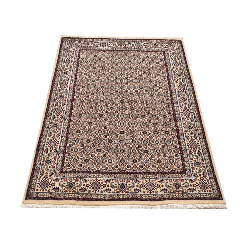 Moud Teppich 99x146cm - Perserteppich - hellbraun