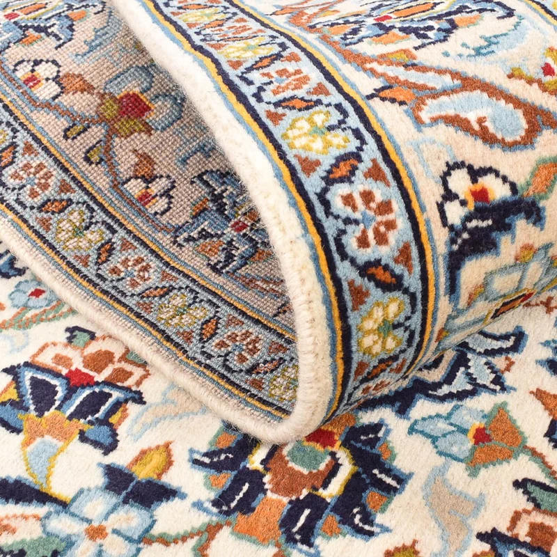 Perserteppich - Keshan - 96 x 141 cm - hellbeige