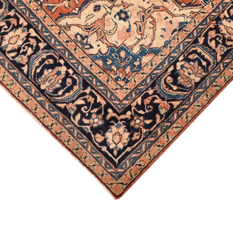 Mahal Teppich 137x243cm - Perserteppich - hellrot