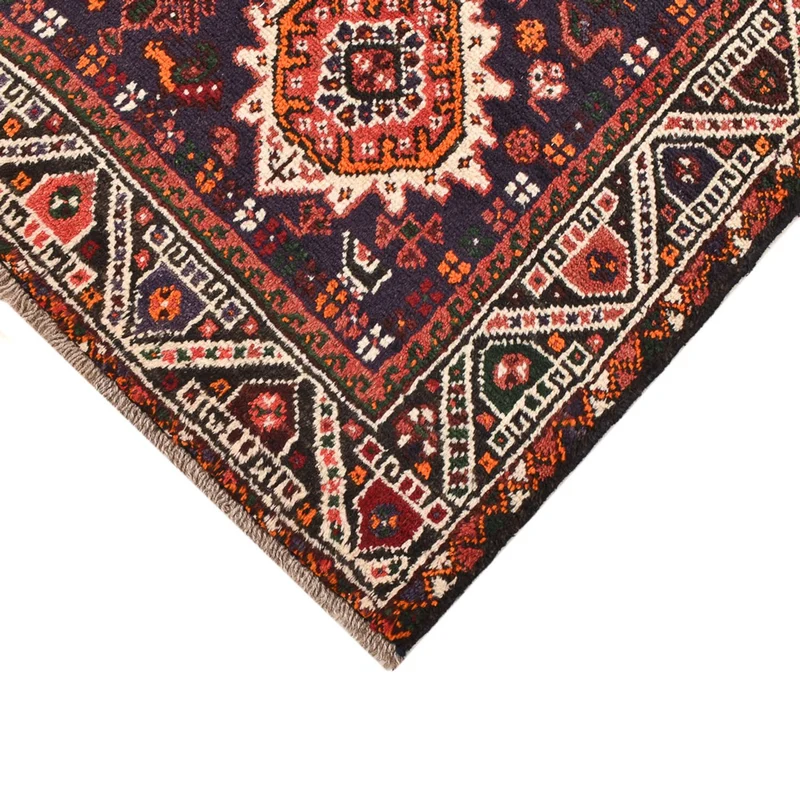 Perserteppich - Nomadic - 118 x 205 cm - dunkelrot