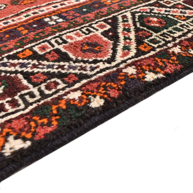 Perserteppich - Nomadic - 118 x 205 cm - dunkelrot