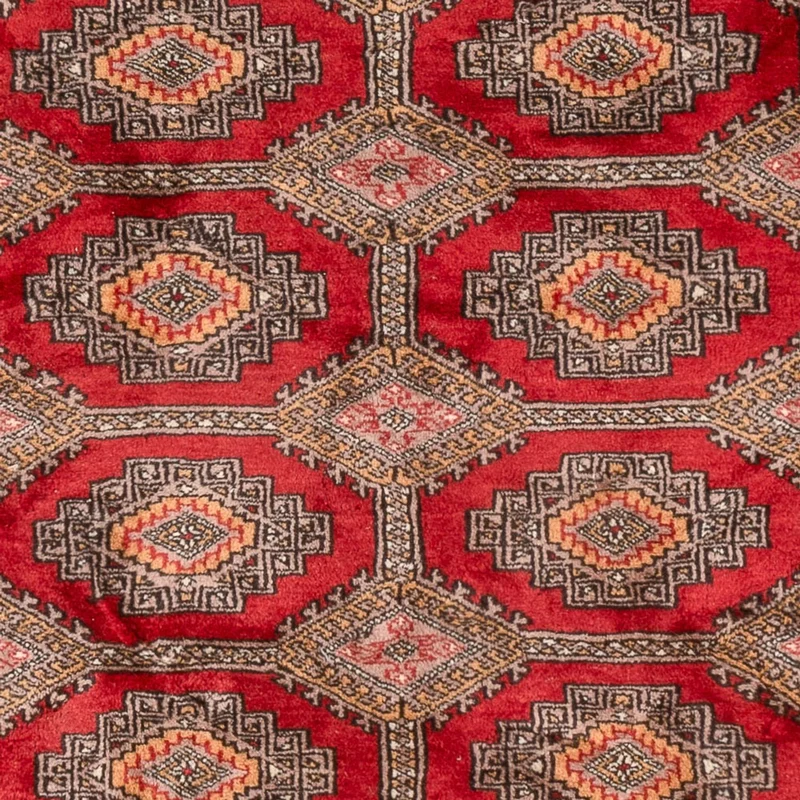 Pakistan Teppich 124x165cm - Orientteppich - dunkelbeige