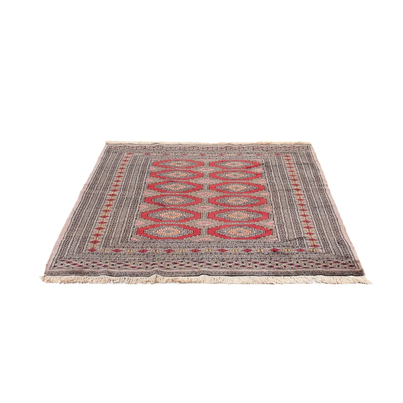 Pakistan Teppich 124x165cm - Orientteppich - dunkelbeige