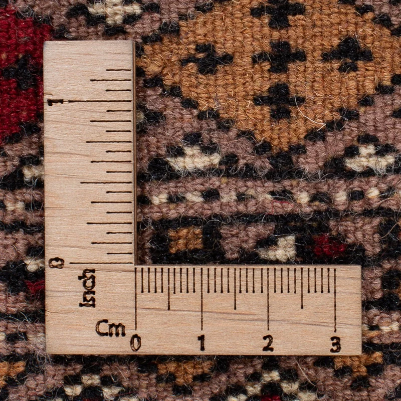 Pakistan Teppich 124x165cm - Orientteppich - dunkelbeige