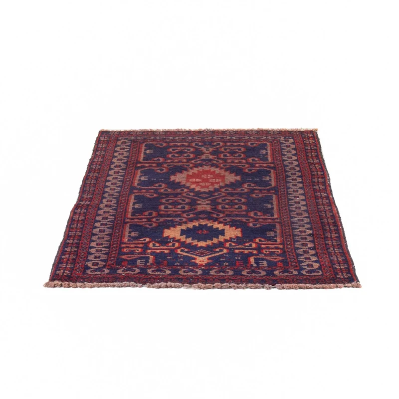 Belutsch Teppich - 60 x 120 cm - bordeauxrot