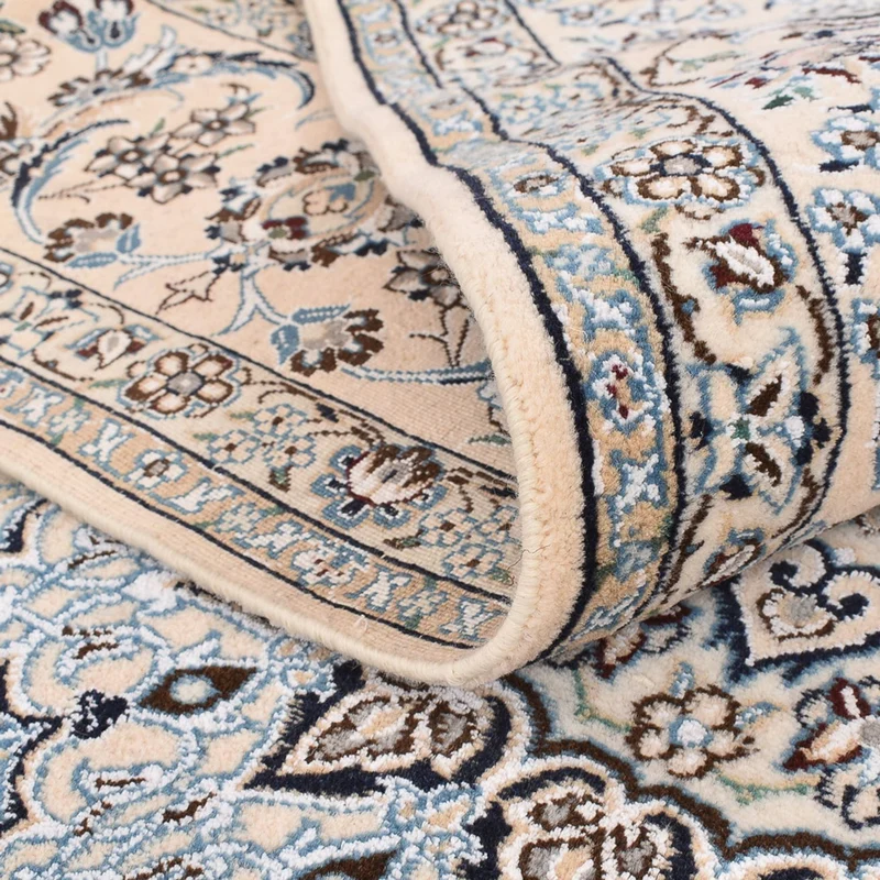 Nain - 9La Teppich 209x312cm - Perserteppich - weiß