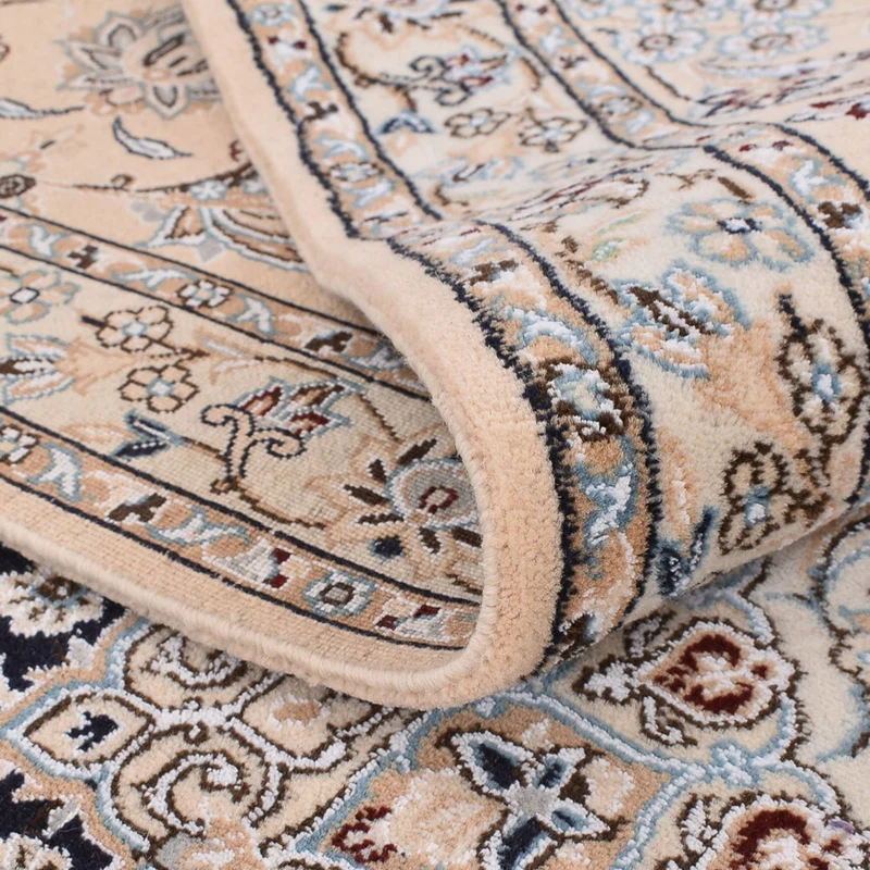Nain - 9La Teppich 305x310cm - Perserteppich - dunkelblau