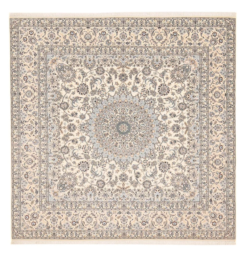 Nain - 9La Teppich 303x308cm - Perserteppich - weiß