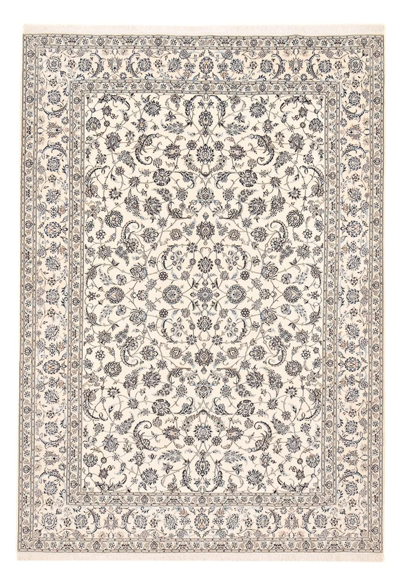 Nain - 6La Teppich 259x364cm - Perserteppich - weiß