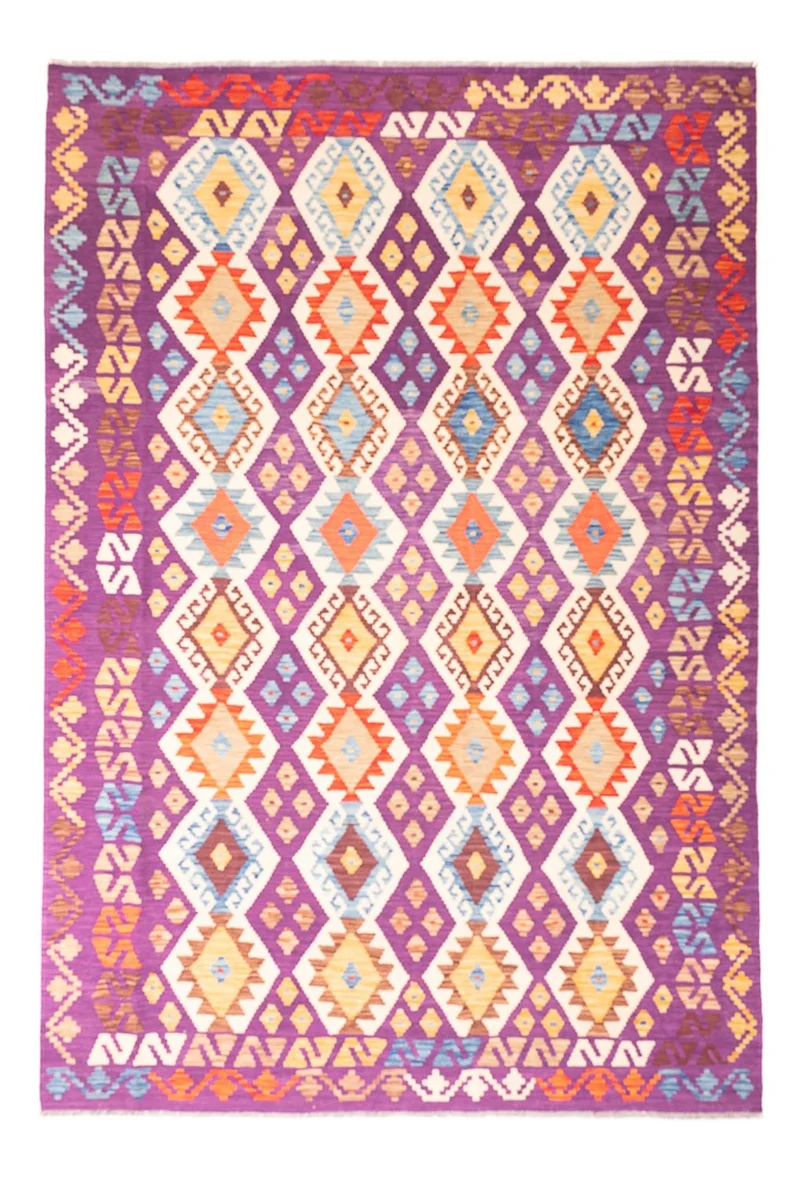 Kelim Maimene Teppich 178x256cm - mehrfarbig