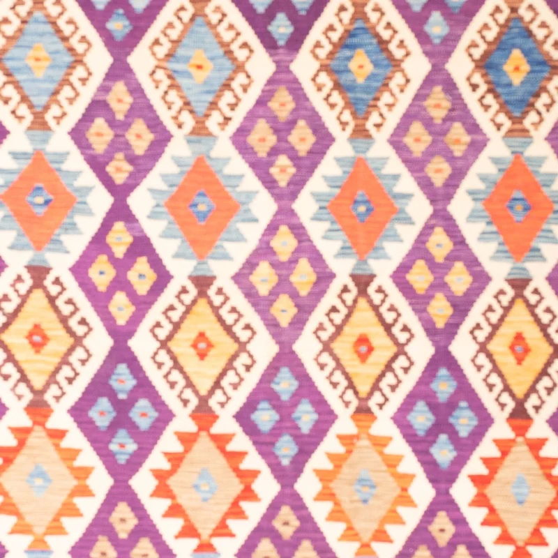 Kelim Maimene Teppich 178x256cm - mehrfarbig