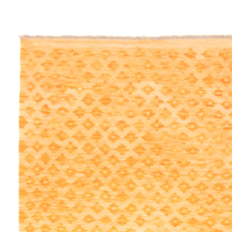 Kelim Modern Teppich 177x247cm - senfgelb
