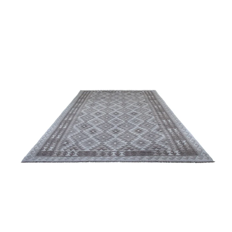 Kelim Modern Teppich 186x296cm - grau