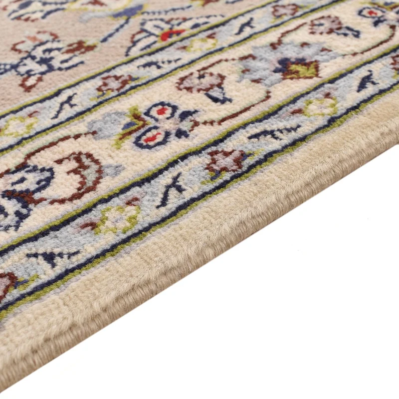 Perserteppich - Keshan - 245 x 355 cm - dunkelbeige