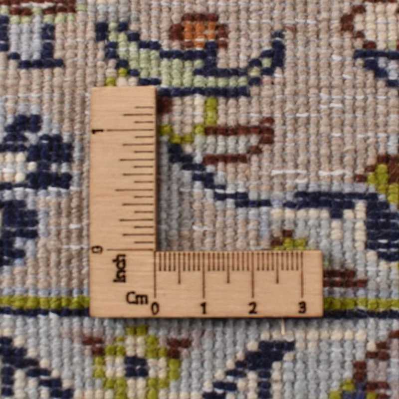 Perserteppich - Keshan - 245 x 355 cm - dunkelbeige