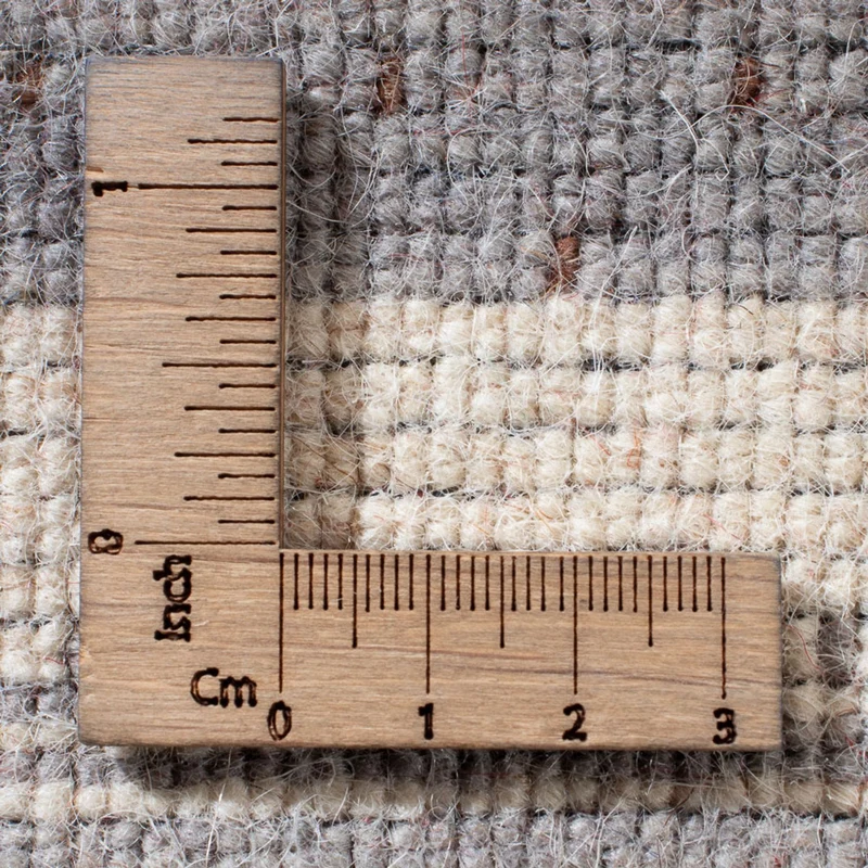 Loribaft Loom Teppich 60x90cm - Wollteppich - dunkelbeige
