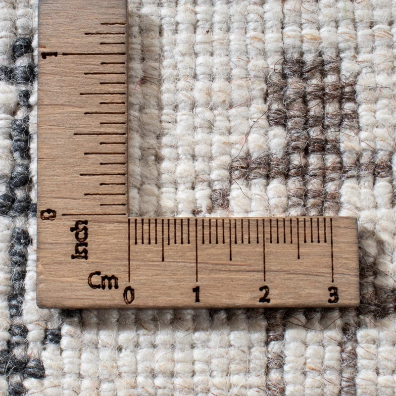 Gabbeh Teppich Indus 60x90cm - Wollteppich - beige