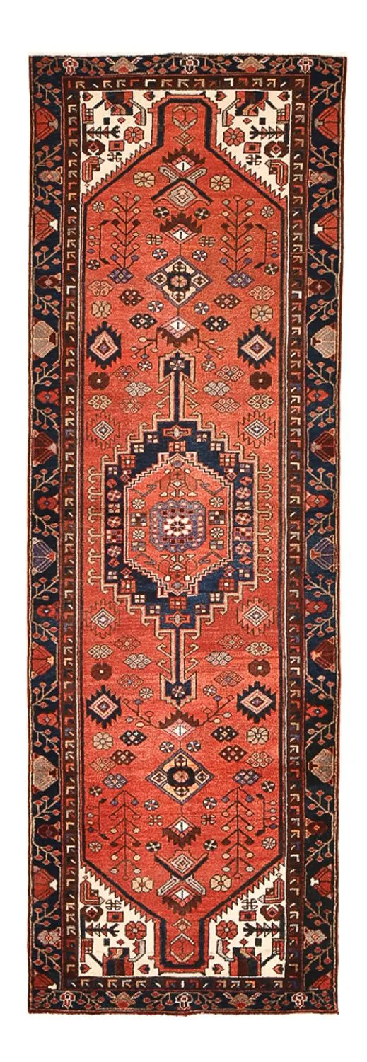 Bidjar - Zanjan Teppich 98x300cm - Perserteppich - rot