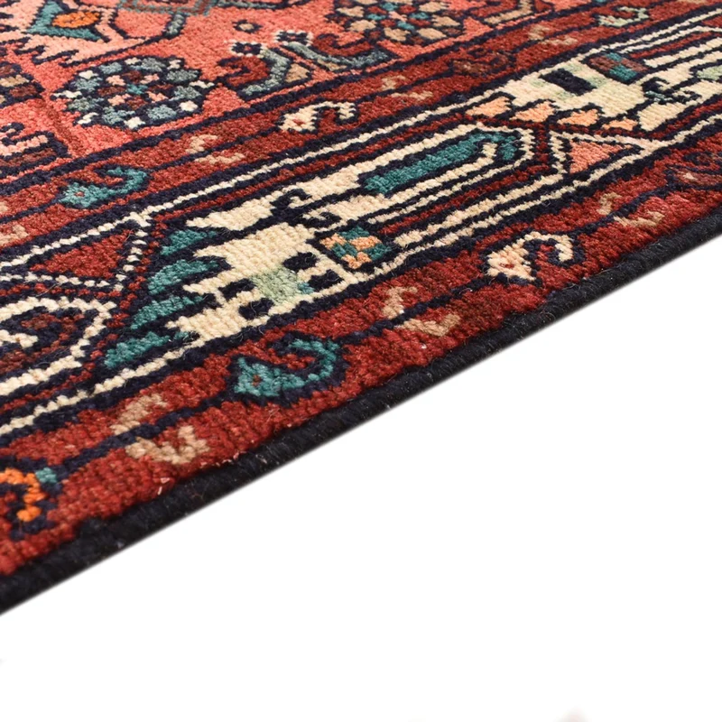 Hamadan Teppich 100x277cm - Perserteppich - hellrot