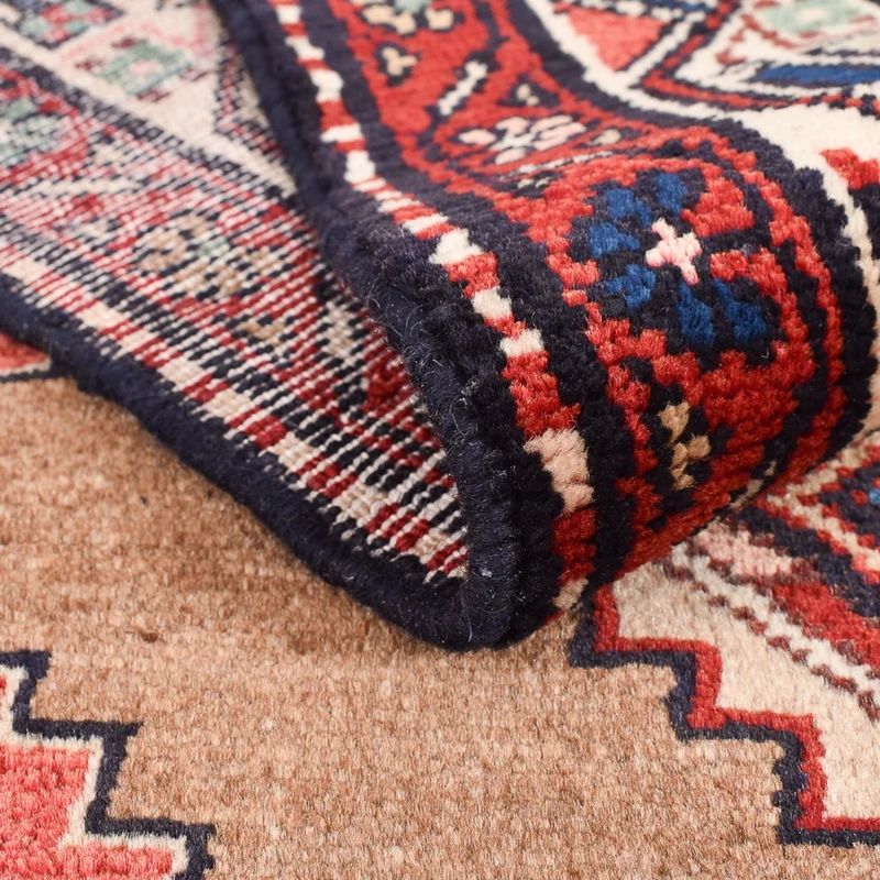 Ardebil Teppich 103x305cm - Perserteppich - hellrot