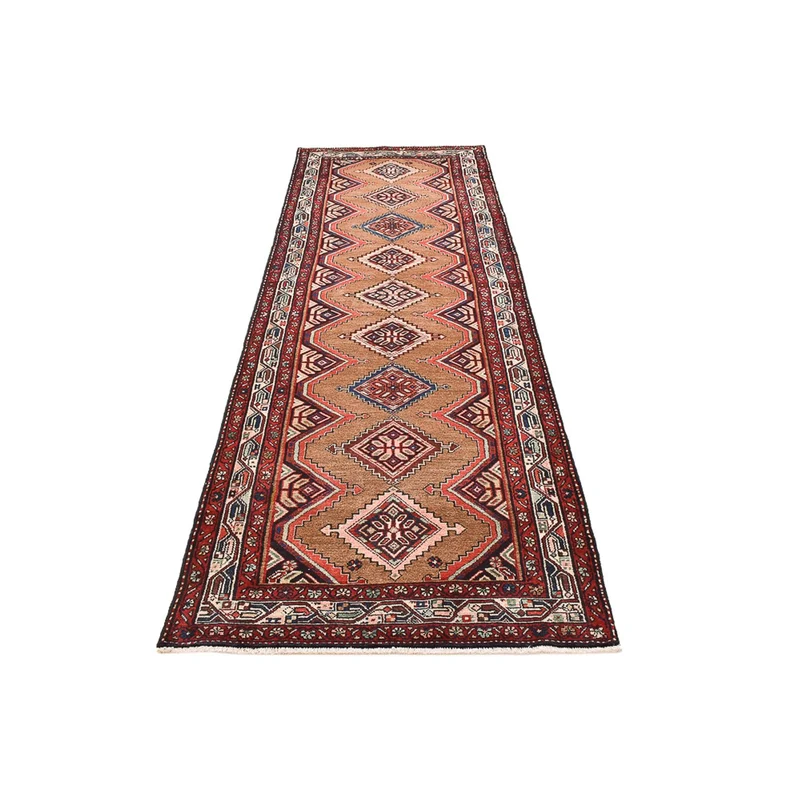 Ardebil Teppich 103x305cm - Perserteppich - hellrot