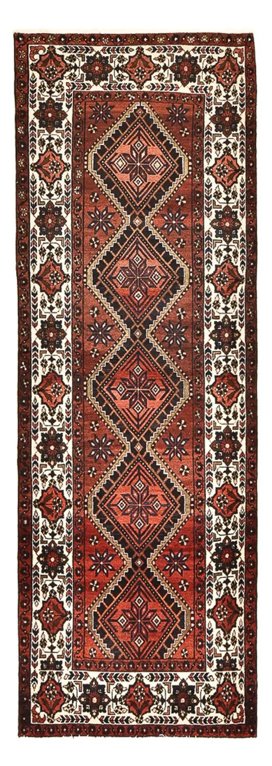 Hamadan Teppich 112x325cm - Perserteppich - mehrfarbig