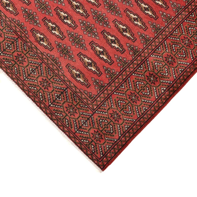 Turkaman Teppich 102x276cm - Orientteppich - rot