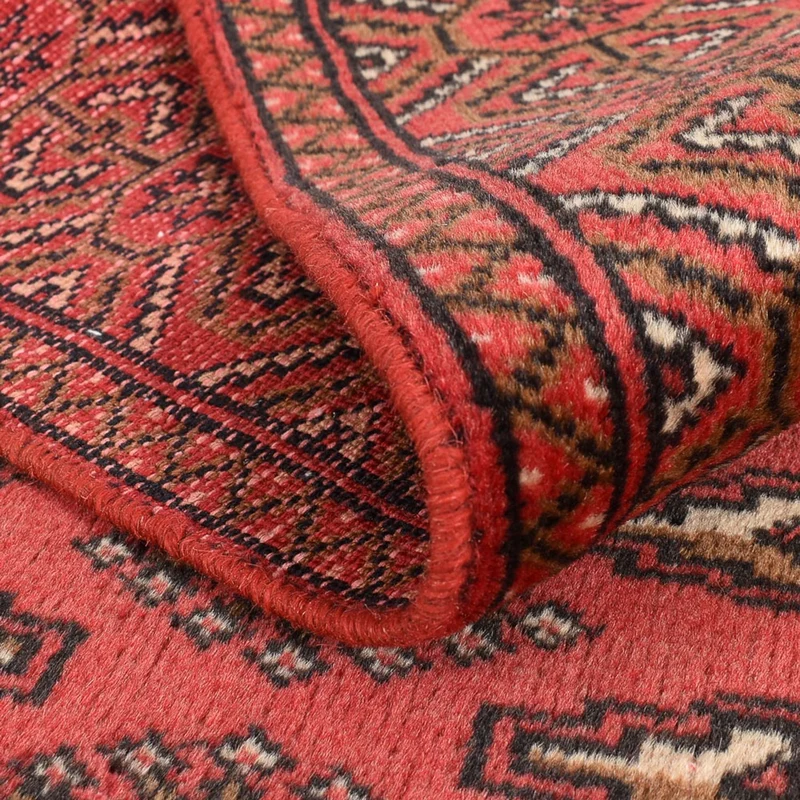 Turkaman Teppich 102x276cm - Orientteppich - rot
