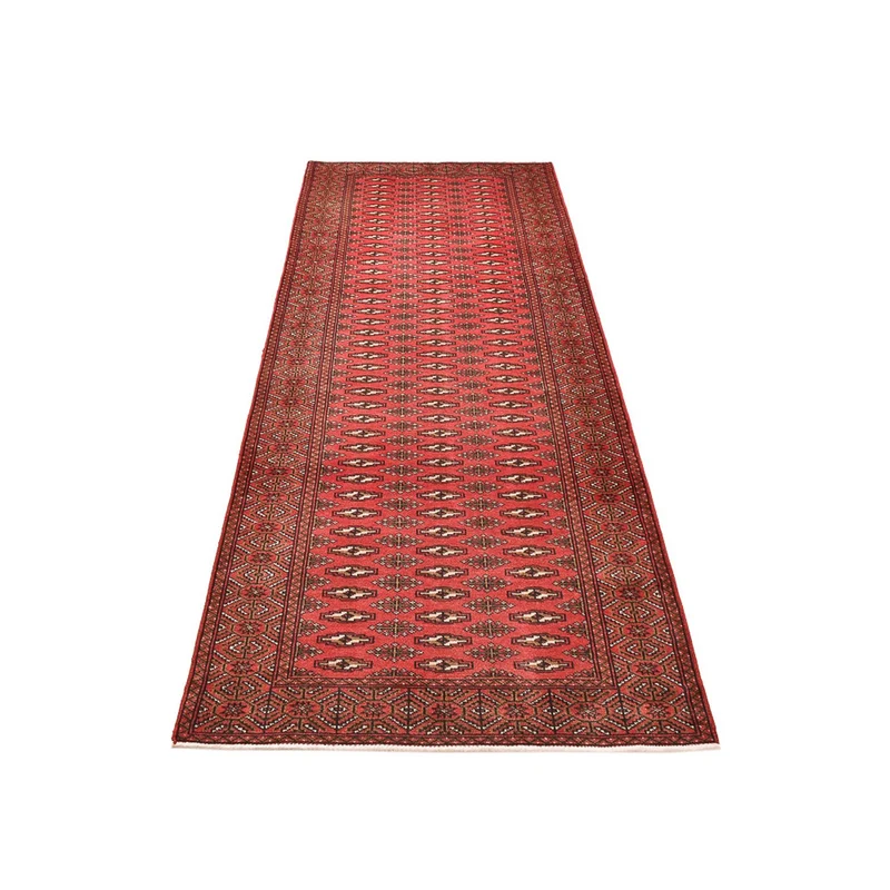 Turkaman Teppich 102x276cm - Orientteppich - rot