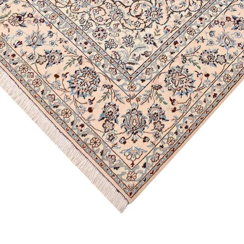 Nain - 9La Teppich 210x312cm - Perserteppich - weiß