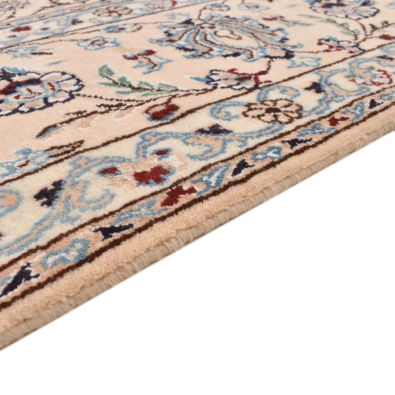 Nain - 9La Teppich 210x312cm - Perserteppich - weiß