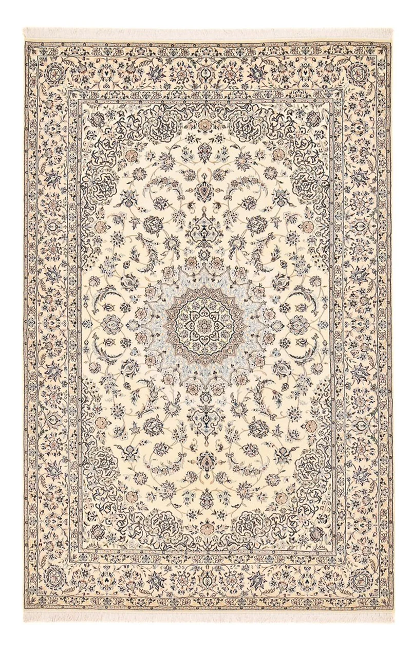 Nain - 9La Teppich 208x322cm - Perserteppich - weiß
