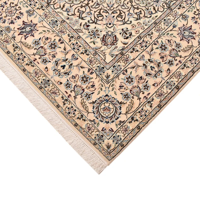 Nain - 9La Teppich 208x322cm - Perserteppich - weiß