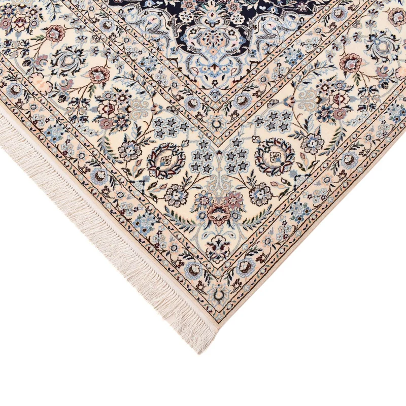 Nain - 6La Teppich 213x313cm - Perserteppich - dunkelblau