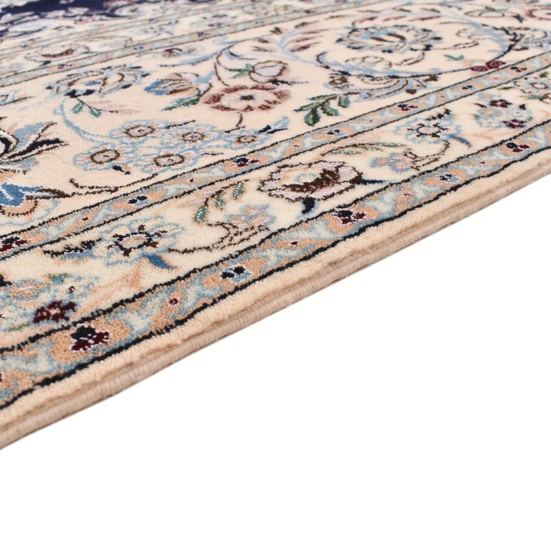 Perserteppich - Nain - Premium - 212 x 317 cm - dunkelblau