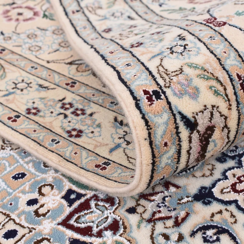 Perserteppich - Nain - Premium - 212 x 317 cm - dunkelblau