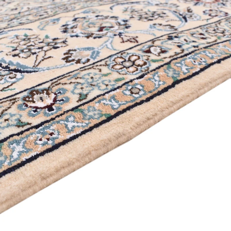 Nain - 9La Teppich 200x305cm - Perserteppich - weiß