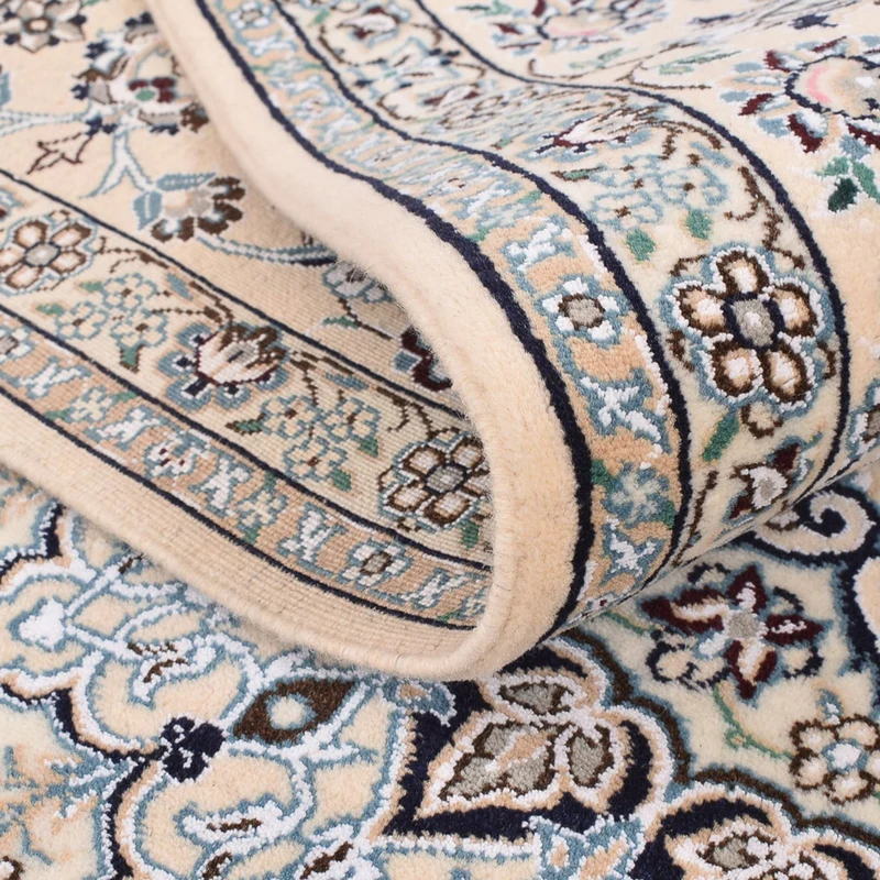 Nain - 9La Teppich 200x305cm - Perserteppich - weiß