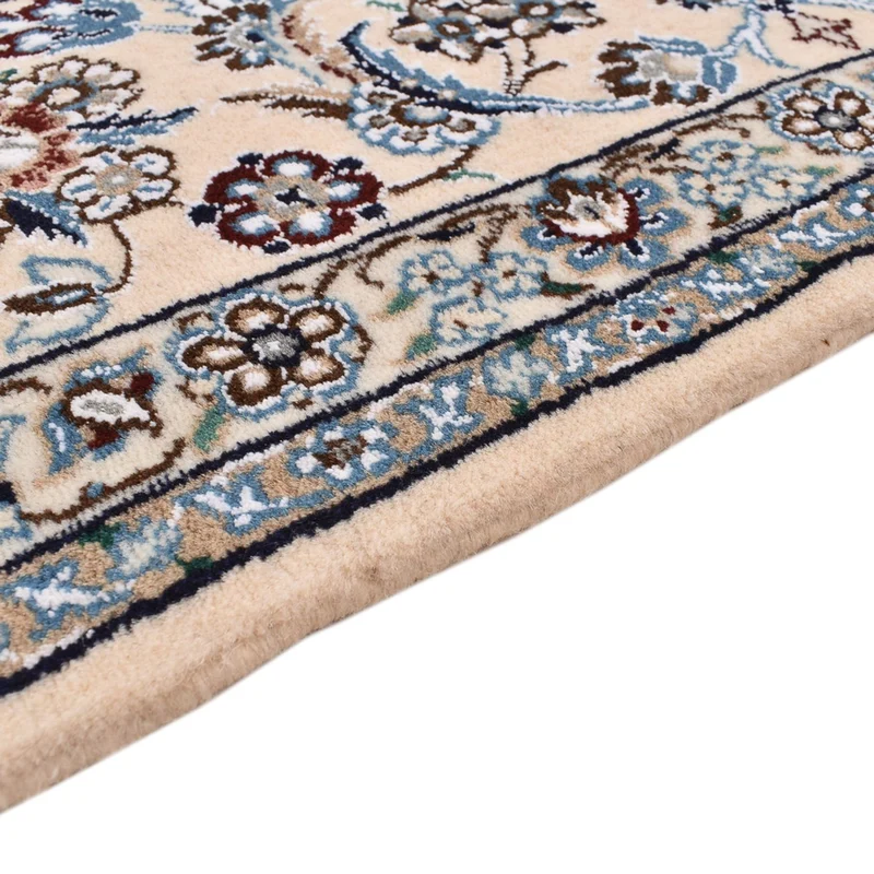 Perserteppich - Nain - Royal - 204 x 315 cm - weiß