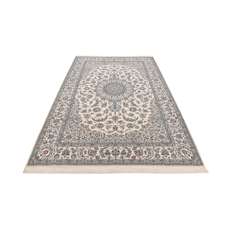 Perserteppich - Nain - Royal - 204 x 315 cm - weiß