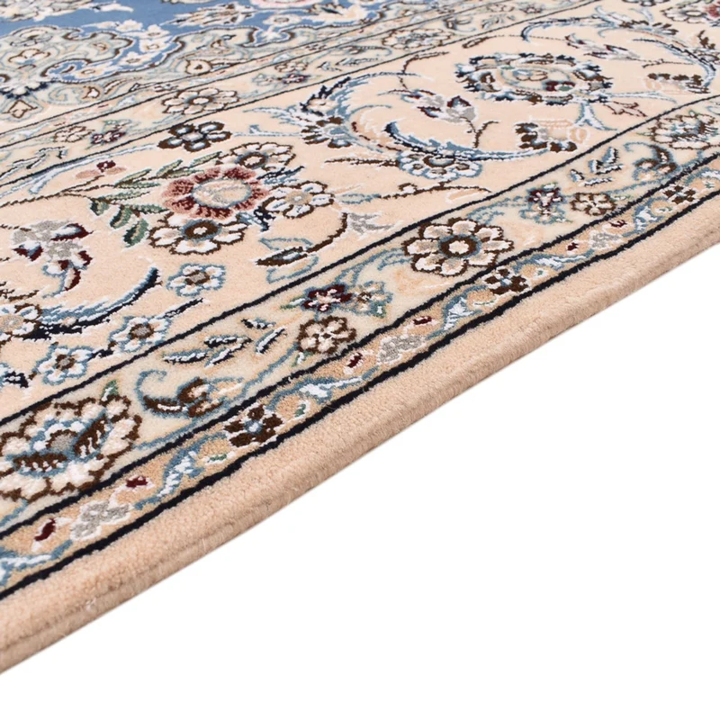 Nain - 6La Teppich 206x309cm - Perserteppich - blau