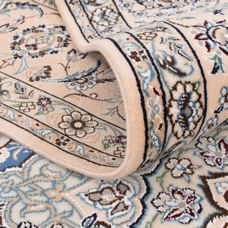 Nain - 6La Teppich 206x309cm - Perserteppich - blau