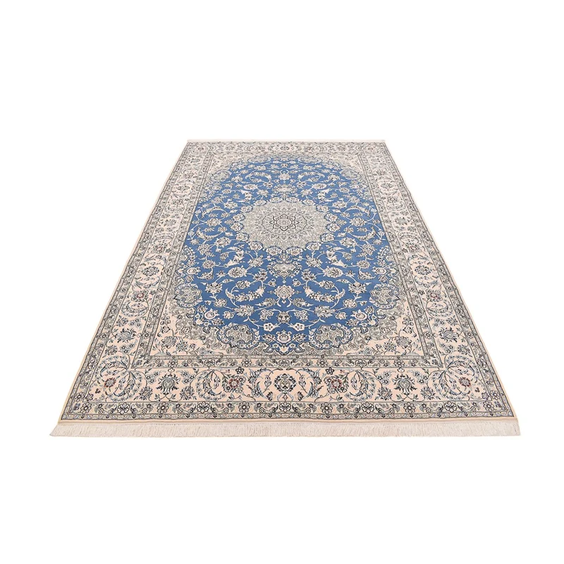 Nain - 6La Teppich 206x309cm - Perserteppich - blau