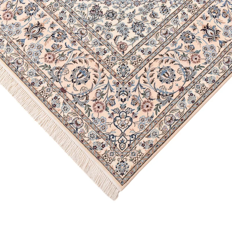 Nain - 6La Teppich 210x306cm - Perserteppich - dunkelblau